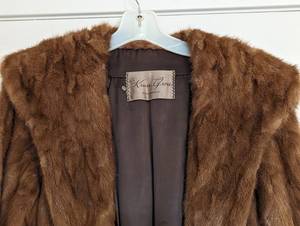 Vintage Kruse-Gross Full Length Fur Coat