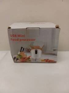 lot 21 image: NEW USB MINI FOOD PROCESSOR
