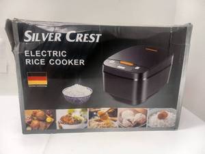 lot 36 image: NEW SILVER CREST ELECTRIC RICE COOKER