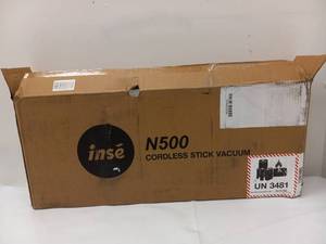 lot 58 image: NEW INSE CORDLESS STICK VACUUM CLEANER