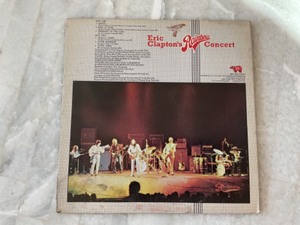 lot 99 image: Eric Claptons Rainbow Concert 12 Vinyl LP Record 1973.