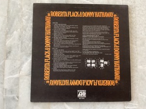 lot 202 image: Roberta Flack & Donny Hathaway 1972 Vinyl Record Album LP.