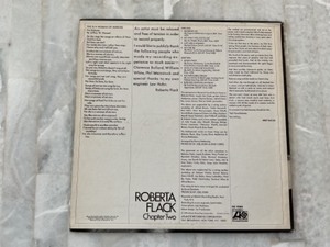 lot 203 image: Roberta Flack, Chapter Two, Atlantic Vinyl LP Record Album.