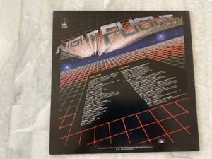 lot 204 image: Night Flight Various Artists 1982 Vinyl LP Record Album.
