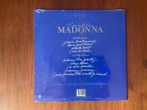 lot 256 image: Madonna True Blue Promo Vinyl LP Record Album.