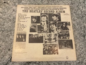 lot 275 image: The Beatles Second Album Vinyl LP Record Album.