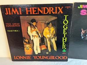 Record Album Jimi Hendrix Together & Record Album Jimi Hendrix Experience Smash Hits