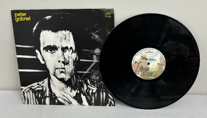 Van Morrison and Peter Gabriel Vinyl Record Albums