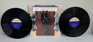 The Temptations and The Four Tops Vinyl Record Albums