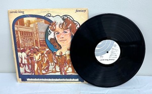 Five Vinyl Record Albums by Linda Ronstadt, Joan Baez, Kim Carnes and Carole King