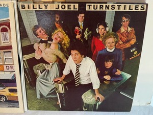 Three Billy Joel Record Albums including Record Album Billy Joel Turnnstiles