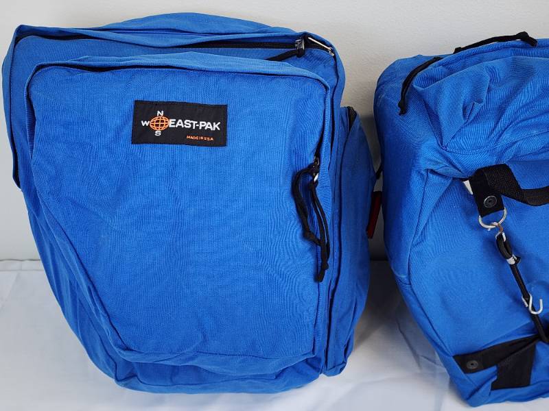 lot 81 image: Set of East Pak Road Bicycle Saddle Bags