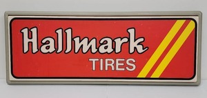 lot 114 image: Vintage Hard Plastic Hallmark Tire Hanging Light