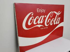 lot 113 image: Vintage Coca-Cola Metal Sign