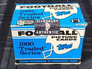lot 94 image: Factory Sealed 1990 Topps Traded Football Set