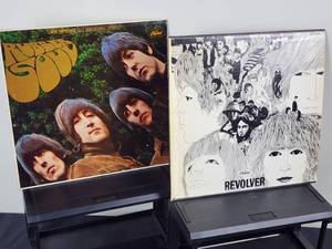 lot 47 image: (2) Vintage Original Beetles Vinyl Albums