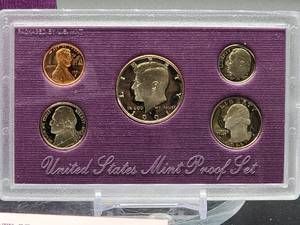 lot 38 image: United States 1991 Proof Coin Set