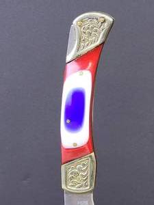 lot 74 image: Old Smoky Folding Locking Blade Knife