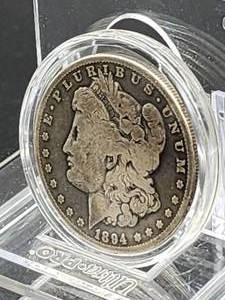 lot 108 image: United States 1894-O Morgan Silver Dollar Coin