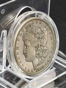 lot 120 image: U.S. 1902 Silver Morgan Dollar Coin