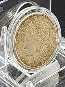 lot 126 image: U.S. 1921-D Morgan Silver Dollar Coin