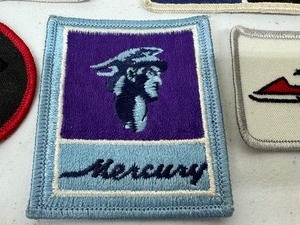 lot 222 image: Assorted Authentic Vintage Automotive Patches