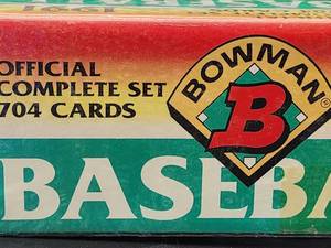 lot 88 image: Factory Sealed 1991 Bowman Baseball 704 Card Set