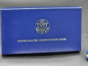 lot 175 image: U.S. Mint 1987-S Constitution Silver Proof Coin