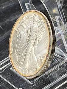 lot 205 image: U.S. Mint 1991 Silver American Eagle Dollar Coin