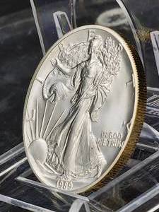 lot 208 image: U.S. Mint 1989 Silver American Eagle Dollar Coin