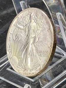 lot 213 image: U.S. Mint 1987 Silver American Eagle Dollar Coin