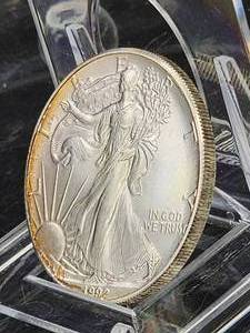 lot 217 image: U.S. Mint 1992 Silver American Eagle Dollar Coin