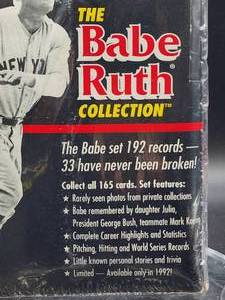 lot 388 image: Old New Stock Factory Sealed 48 Packs of the Babe Ruth Collection Cards