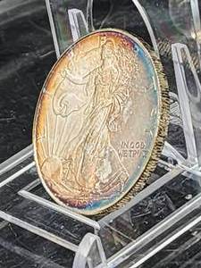 lot 233 image: 1998 Silver American Eagle Dollar Coin