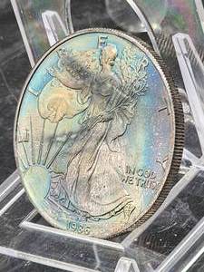lot 283 image: 1986 Silver American Eagle Dollar Coin