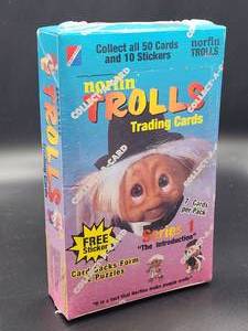 lot 372 image: 1992 Norfin Trolls Collectable Trading Cards