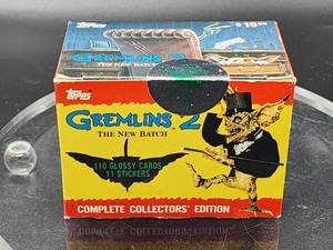 lot 371 image: Factory Sealed 1990 Topps Gremlin II the New Batch Complete Collectors Edition