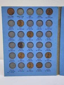 lot 316 image: Partial 1909-1940 Wheat Penny Collection