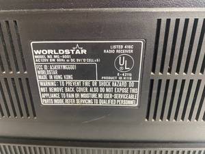 lot GB20 image: WorldStar Multi-Band Receiver