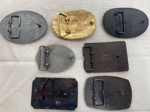 lot GB24 image: Collection of Miscellaneous Belt Buckles