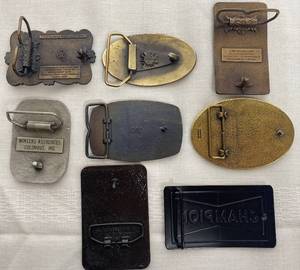 lot GB26 image: Car Themed Belt Buckles