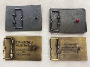 lot GB27 image: Shooting Sports Themed Belt Buckles