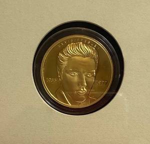lot GB31 image: Elvis Framed Limited Edition LithographCoinStamp