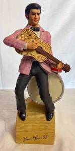 lot GB44 image: Elvis Presley 1955 McCormick Music Box Decanter Yours Elvis 1955