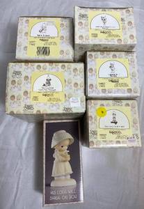 lot GB48 image: Bundle of 6 Precious Moments Figurines