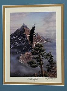 lot GB56 image: Solo Flight by Rick Kelley Lithograph Print Exclusive Edition