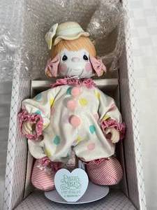 lot GB71 image: Precious Moments Limited Edition Doll-  Candy - With Box and Stand - 1986