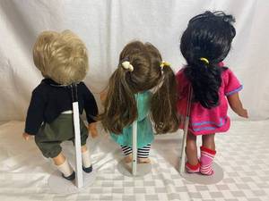 lot GB99 image: Gotz Puppe Dolls- Collection of 3