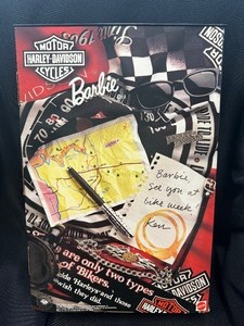 lot 18 image: Collector Edition Harley Davidson Barbie New in Box