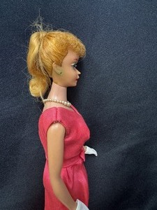 lot 21 image: Vintage Barbie Wearing Campus Bell Pak Outfit with Necklace